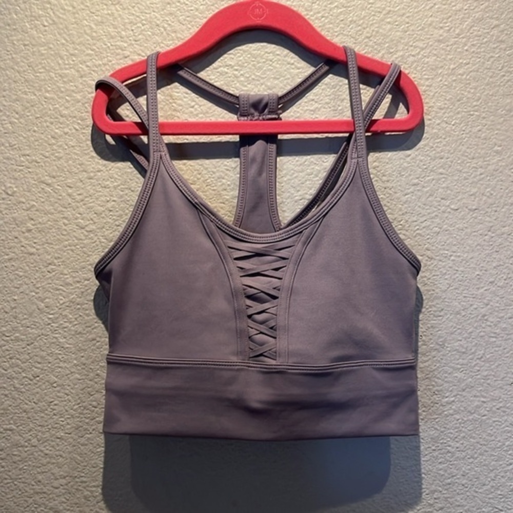 Nike Women’s DriFit Lace front Sports Bra Size XS